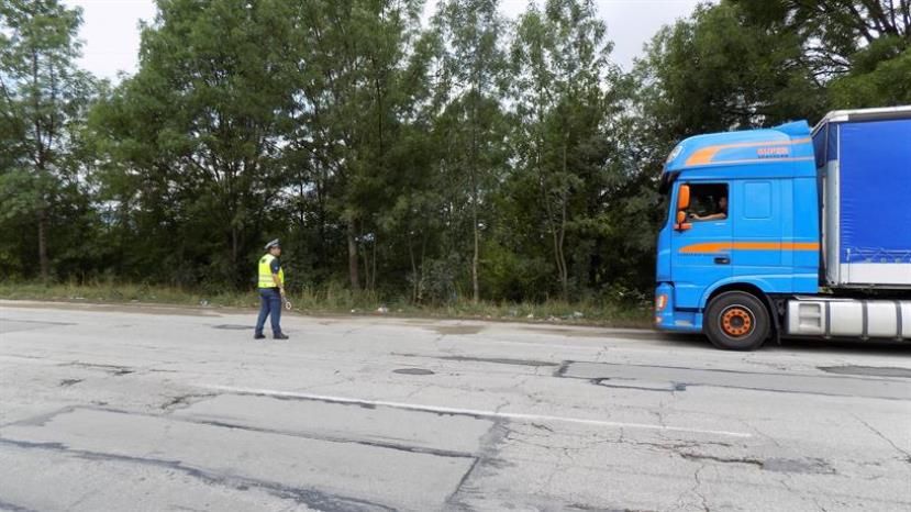 В Болгарии у каждого четвертого грузовика обнаружены нарушения