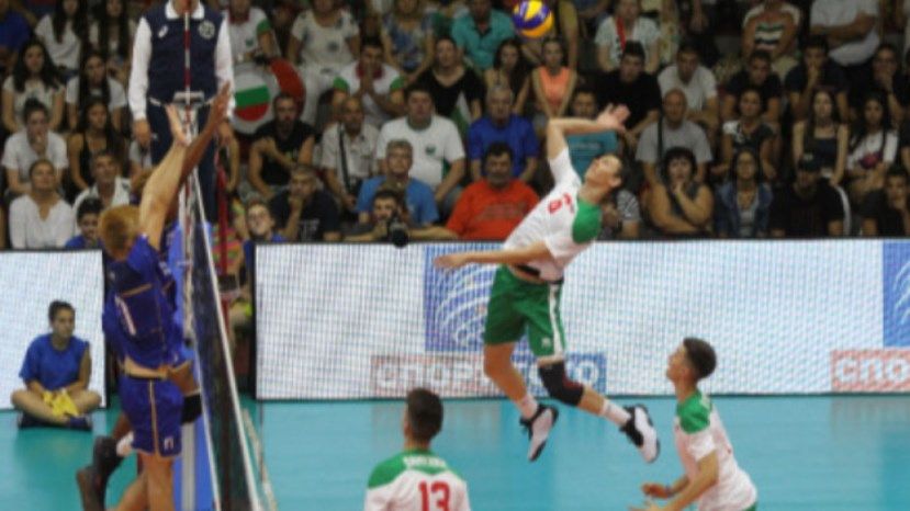 Молодежная сборная Болгарии по волейболу стала вице-чемпионом Европы