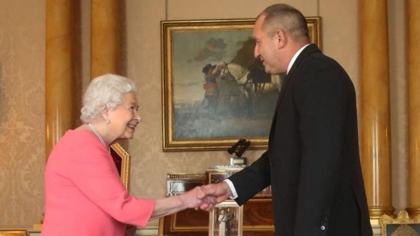 Королева Великобритании Елизавета ІІ приняла президента Болгарии Румена Радева