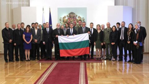 Президент Болгарии вручил флаг участникам 25-ой антарктической экспедиции