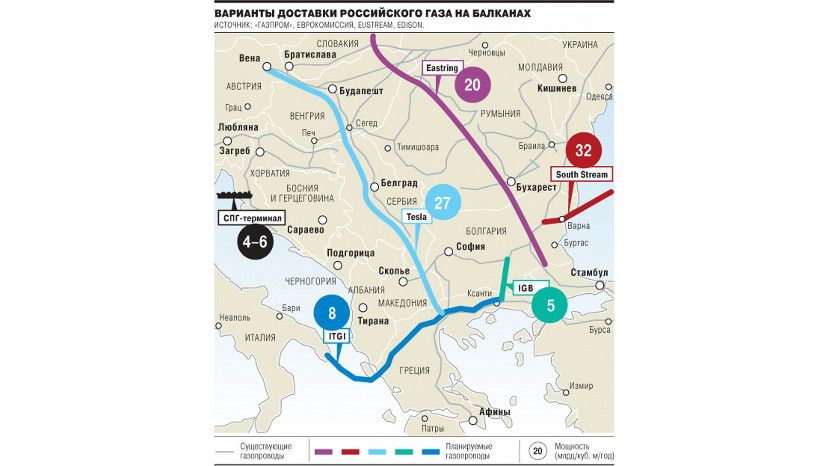 "Газпром" фактически официально вернулся к проекту „Южный поток”