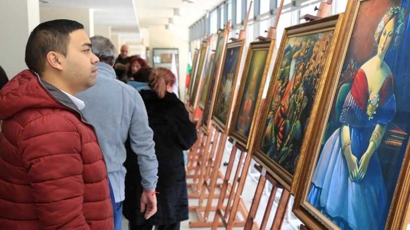 В СОК «Камчия» открылась выставка болгарского художника Кеазима Исинова