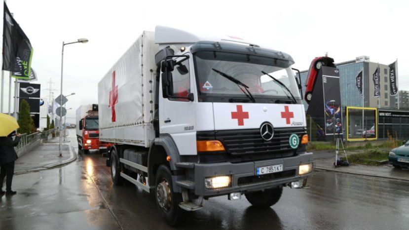 Болгария отправила в Македонию гуманитарную помощь для беженцев