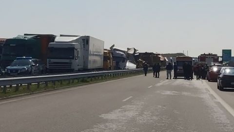 В Болгарии произошла авария с участием 22 автомобилей