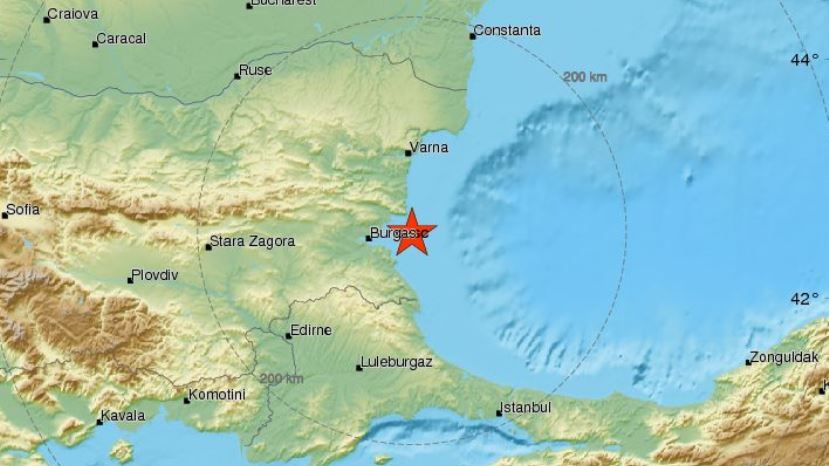 Слаби земетресения по Черноморието