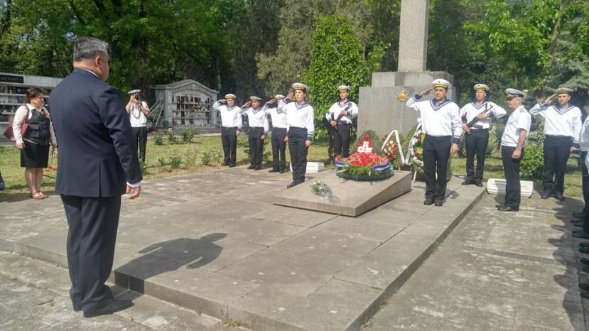 В Варне почтили память болгарских солдат и офицеров, воевавших в составе 3-го украинского фронта
