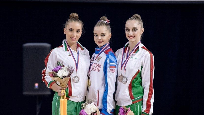 Болгарские гимнастки завоевали серебро и бронзу на этапе Гран-при по художественной гимнастике