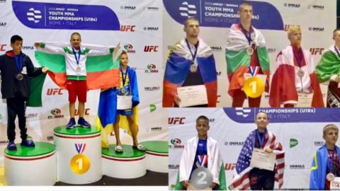 Болгарские юноши стали чемпионами мира по смешанным боевым искусствам