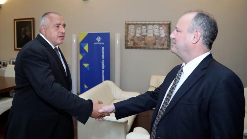 Бойко Борисов обсъди развитието на двустранните отношения с посланика на САЩ Ерик Рубин