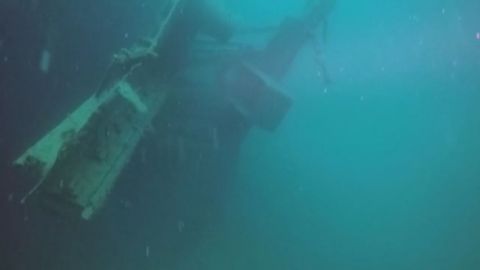 Затонувший американский корабль загрязняет море в районе Созополя