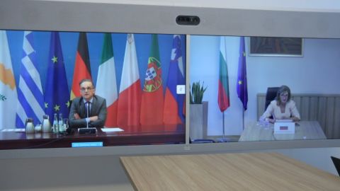 Главы МИД 11 стран ЕС обсудили поэтапное открытие границ