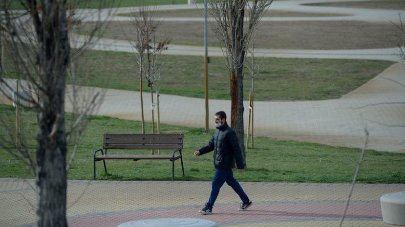 В Болгарии 800 человек оштрафовано за прогулки в парках и скверах
