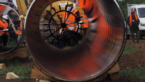 ТАСС: Строительство газопровода "Балканский поток" завершено