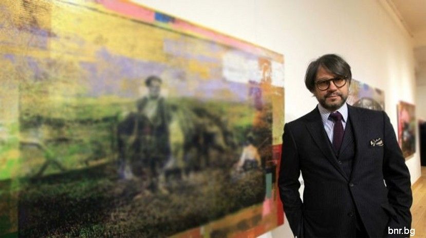Хубен Черкелов осмисля минало и съвремие чрез старинни картини и банкноти