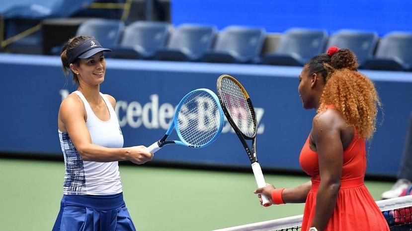 Цветана Пиронкова не смогла обыграть Серену Уильямс в четвертьфинале US Open