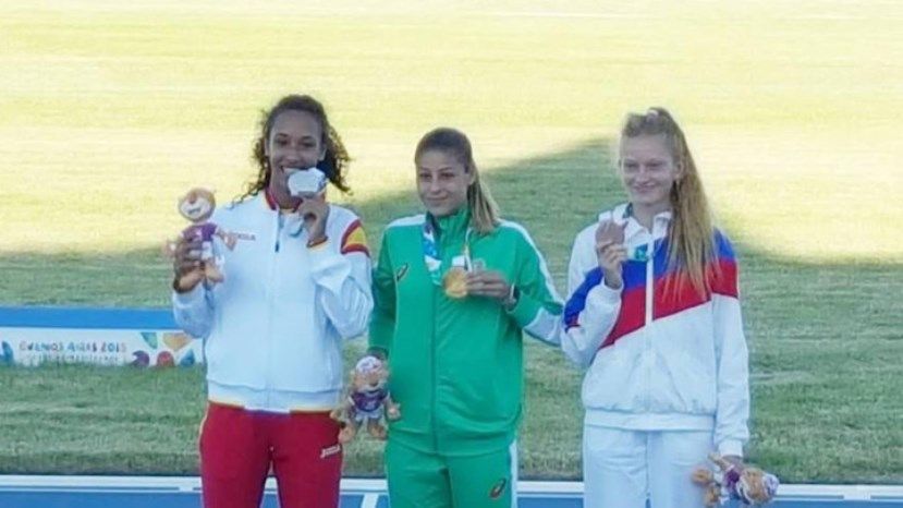 Александра Начева завоевала золото на юношеских Олимпийских Играх-2018 в Аргентине