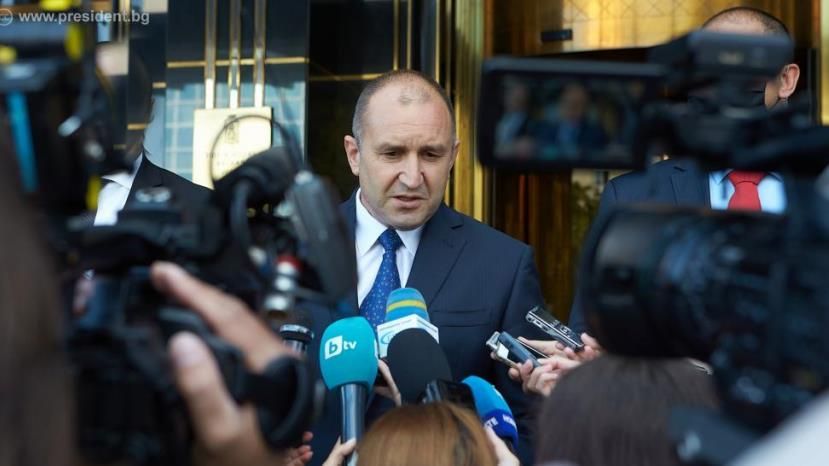 Държавният глава Румен Радев: Прокуратурата се очертава все повече като политически играч, който подпомага кризисния пи ар на министър-председателя