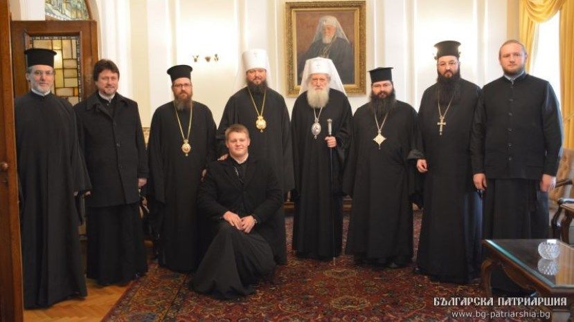Българският патриарх прие днес Житомирския митрополит Никодим от Украинската православна църква – Московска патриаршия