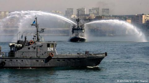 Маневры НАТО "Морской бриз" в Болгарии 