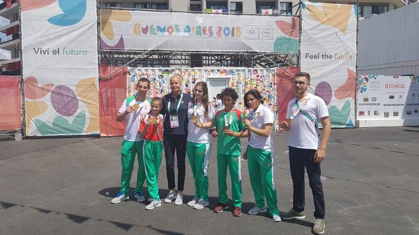 На юношеских Олимпийских играх в Аргентине болгары завоевали 3 золотые, 3 серебряные и 2 бронзовые медали