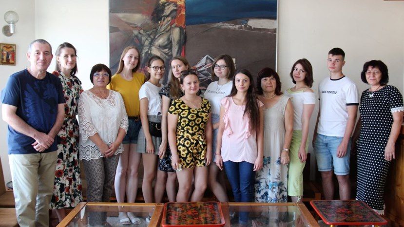 Студенти от Московския държавен педагогически университет са на посещение във ВТУ