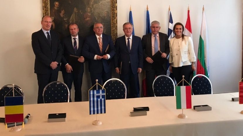 Газови компании от България, Гърция, Румъния и Унгария подписаха меморандум във връзка с Вертикалния газов коридор