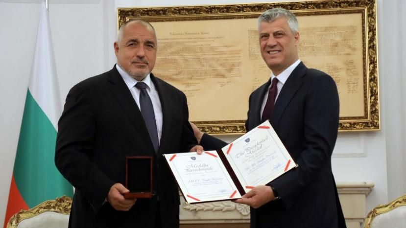 Премьер Болгарии награжден Орденом независимости Косово