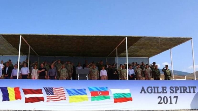 Болгарские военнослужащие приняли участие в международных учениях в Грузии