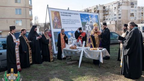 В Софии началось строительство храма, посвященного св. Серафиму Софийскому