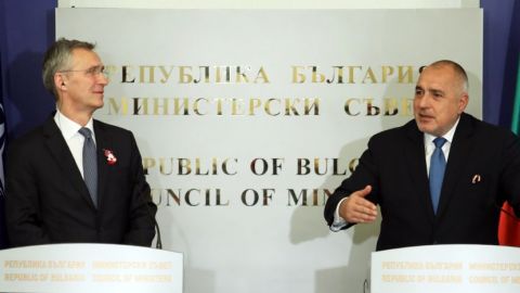 Бойко Борисов проведе телефонен разговор с генералния секретар на НАТО Йенс Столтенберг
