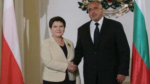 Беата Шидло и Бойко Борисов