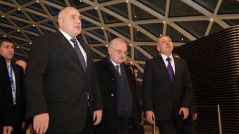 Министър-председателите Бойко Борисов и Артур Расизаде откриха първата авиолиния между България и Азербайджан