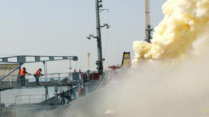 Взрыв на российском танкере в Варне