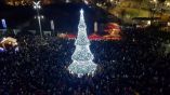 В День города в Бургасе зажгли огни рождественской елки