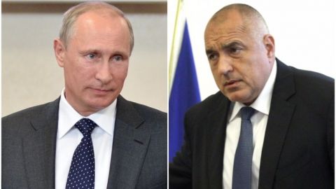 Премиерът Бойко Борисов и президентът Владимир Путин проведоха телефонен разговор