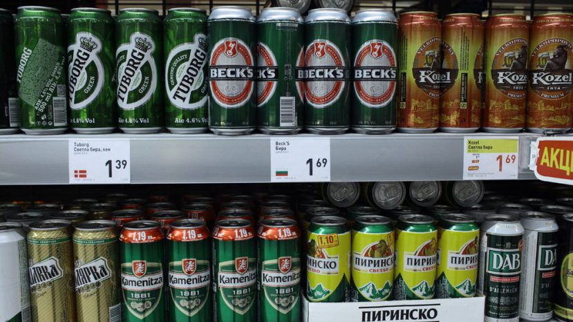 Среднее потребление пива в Болгарии – 73.5 литров на человека в год