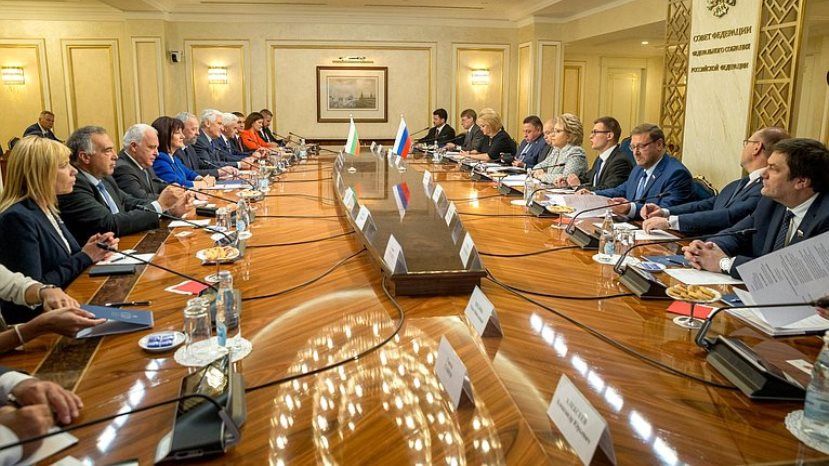 Матвиенко: Россия и Болгария заинтересованы в сотрудничестве