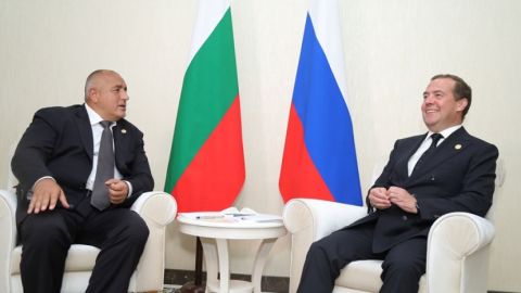 Бойко Борисов проведе среща с министър-председателя на Руската федерация Дмитрий Медведев
