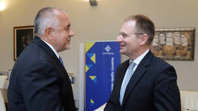 Бойко Борисов се срещна с федералния прокурор на Германия д-р Петер Франк