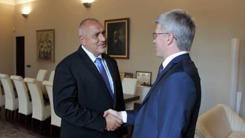 Бойко Борисов се срещна с руския спортен министър Павел Колобков