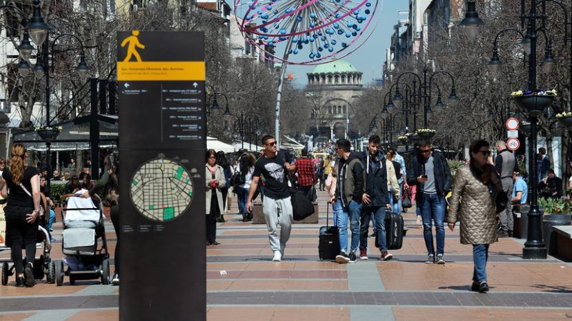 София на втором месте в Европе по росту количества посещений иностранцами