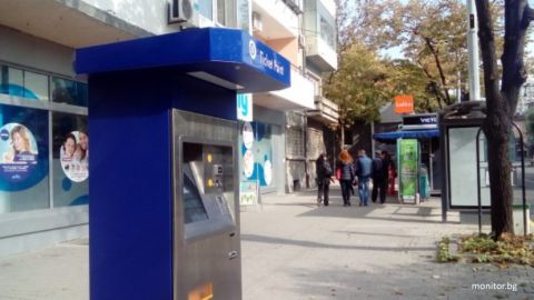В Варне начали устанавливать автоматы по продаже автобусных билетов