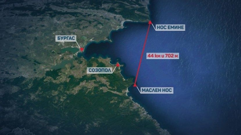 Цанко Цанков переплыл Бургасский залив за 14 часов