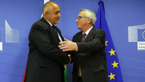 Съвместно изявление на председателя на EK Жан-Клод Юнкер и министър-председателя на България Бойко Борисов за газовия хъб „Балкан”