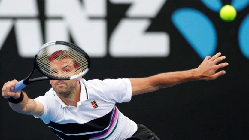 Григор Димитров выбыл из Открытого чемпионата Австралии по теннису