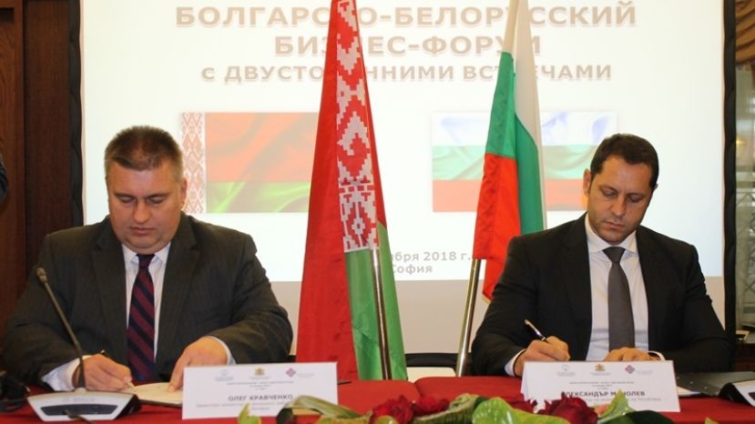 В 2018 году товарооборот между Болгарией и Беларусью вырос на 70%