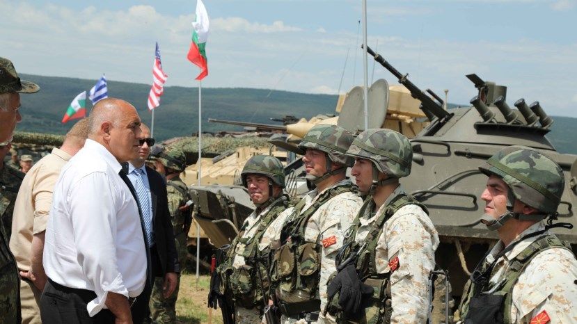 Премиерът Бойко Борисов: Ученията са важни за дипломацията и за външната политика на България