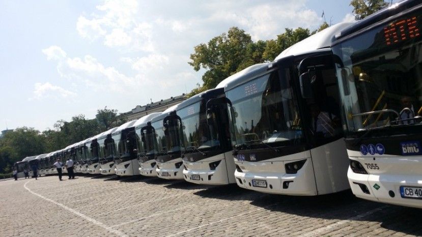 В Софии появится 60 новых городских автобусов