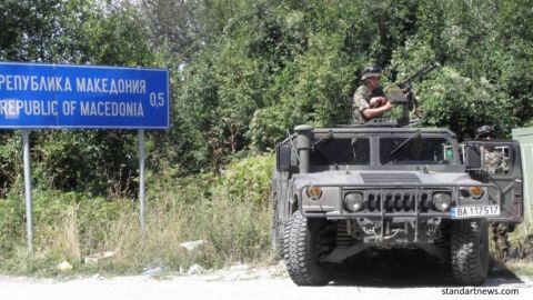 Границу с Македонией начали патрулировать военнослужащие Болгарской армии