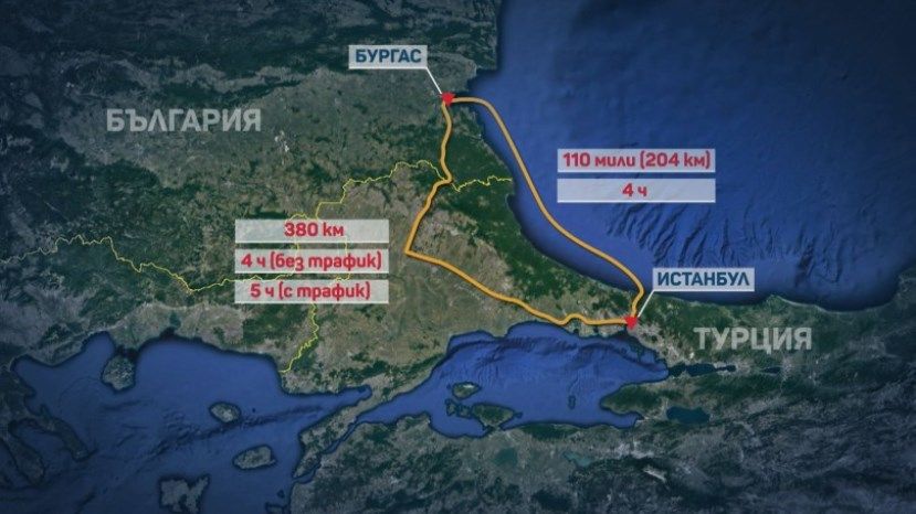 Со следующего года между Бургасом и Стамбулом может начать курсировать пассажирский корабль